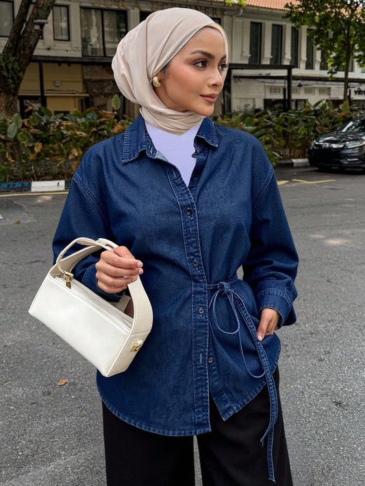 Blue Denim Blouse