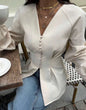 Siren Gaze Elegant Waist
Shirt