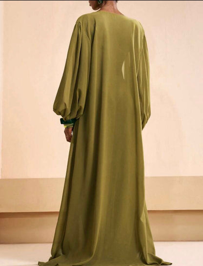 Kimono Style long Cardigan & Wide leg pants