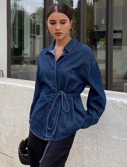 Blue Denim Blouse