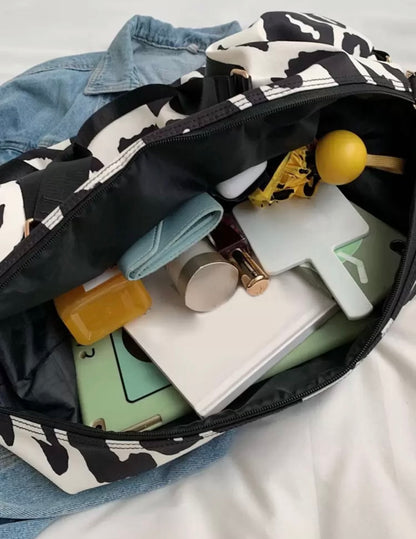Travel Duffle bag leopard Pattern