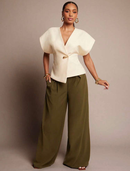 Single Button WaistCoat top