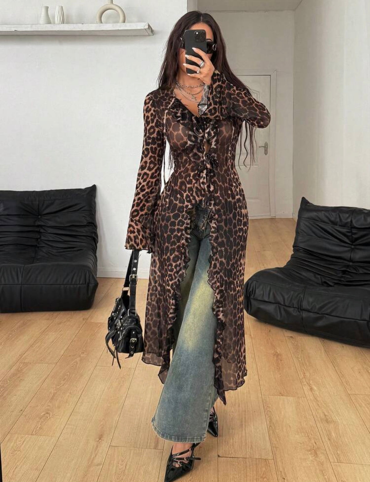 Long Tiger Blouse