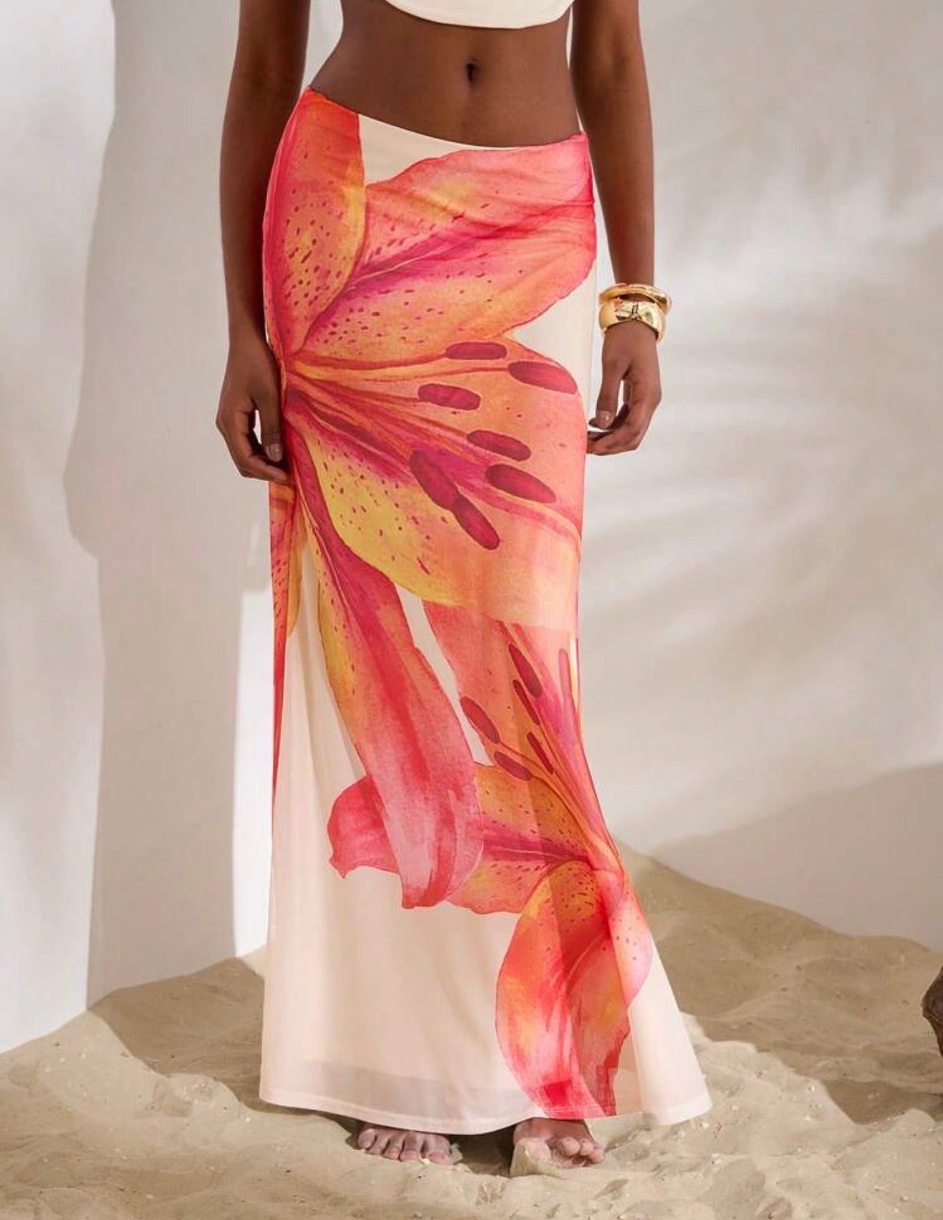 Summer Boho Beach Skirt