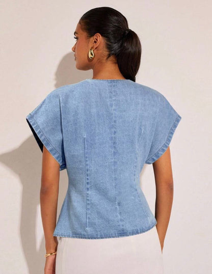 Denim Women’s Single button jacket