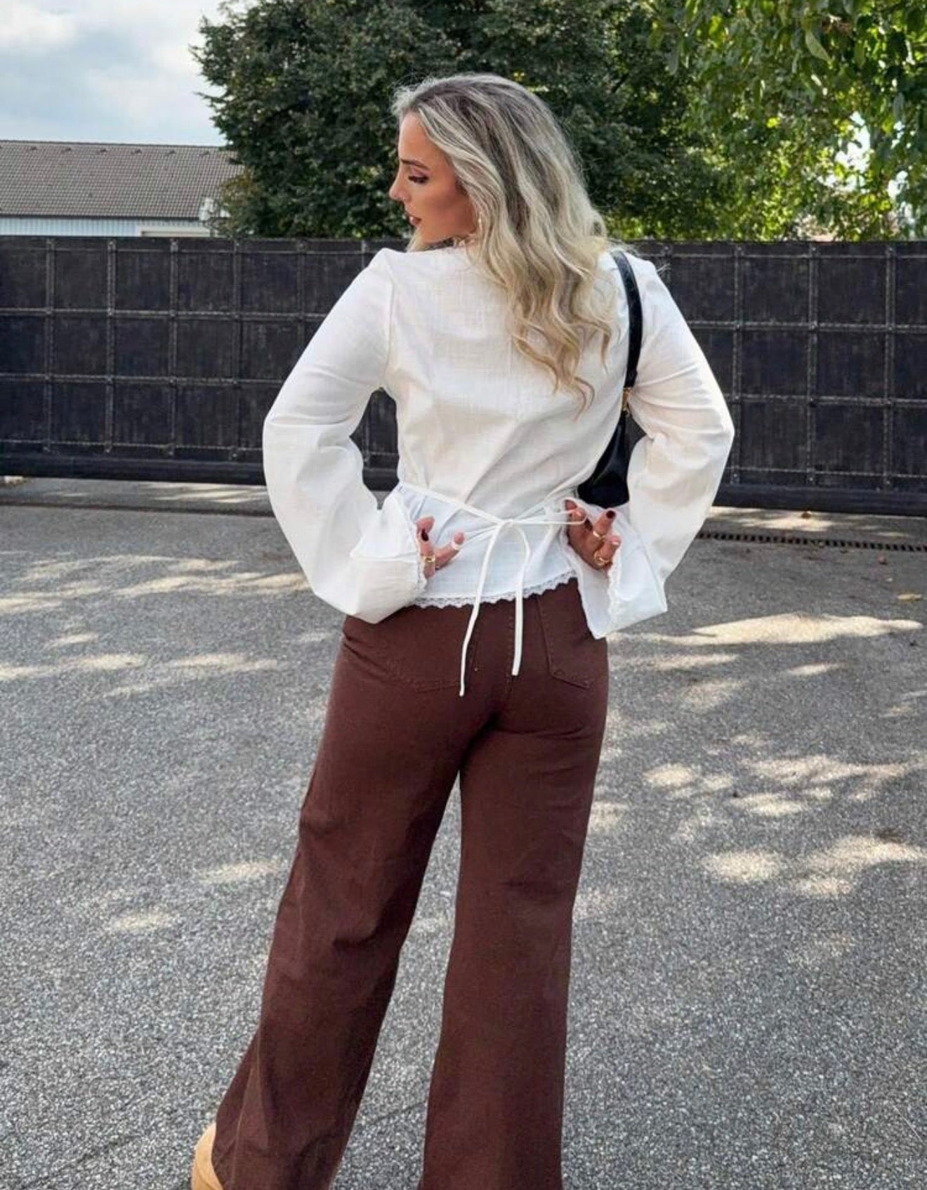 Lace Trim Blouse