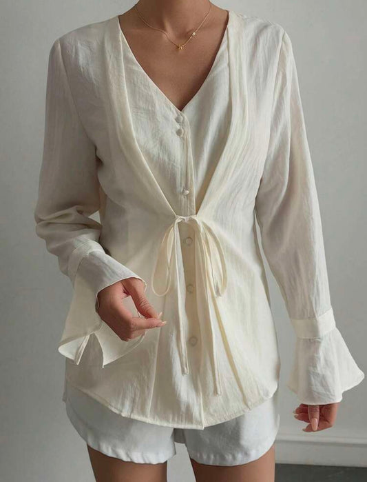 Ruffle Flare blouse