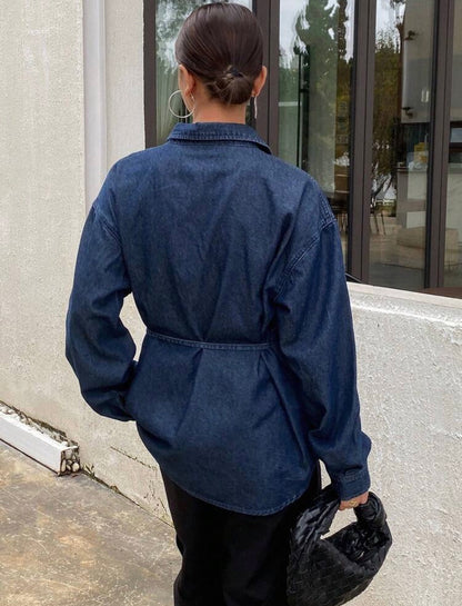 Blue Denim Blouse