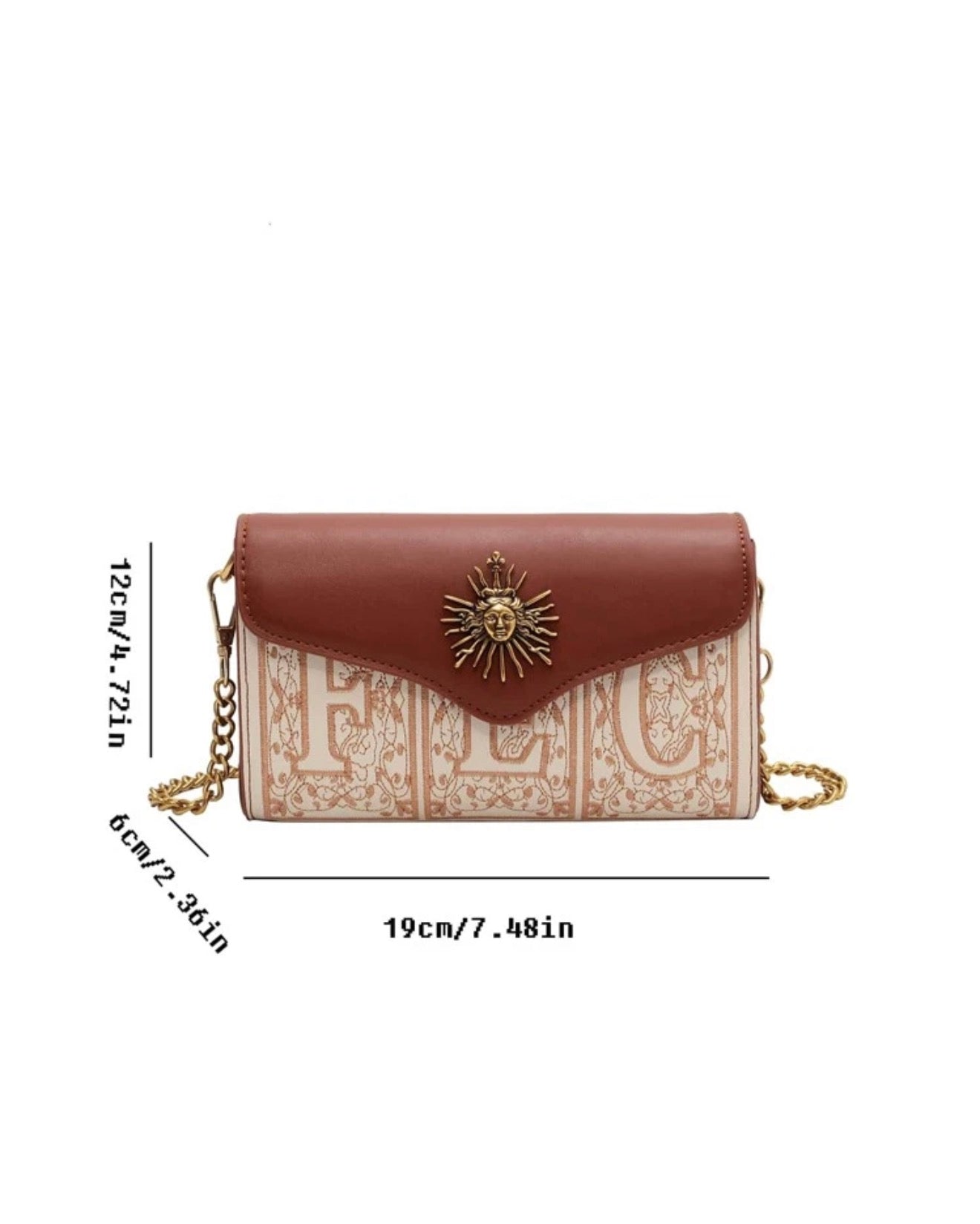 Classic PU Patchwork bag