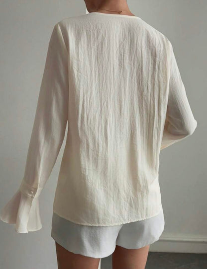 Ruffle Flare blouse