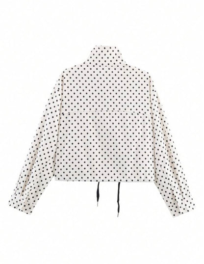 Polka dot jacket