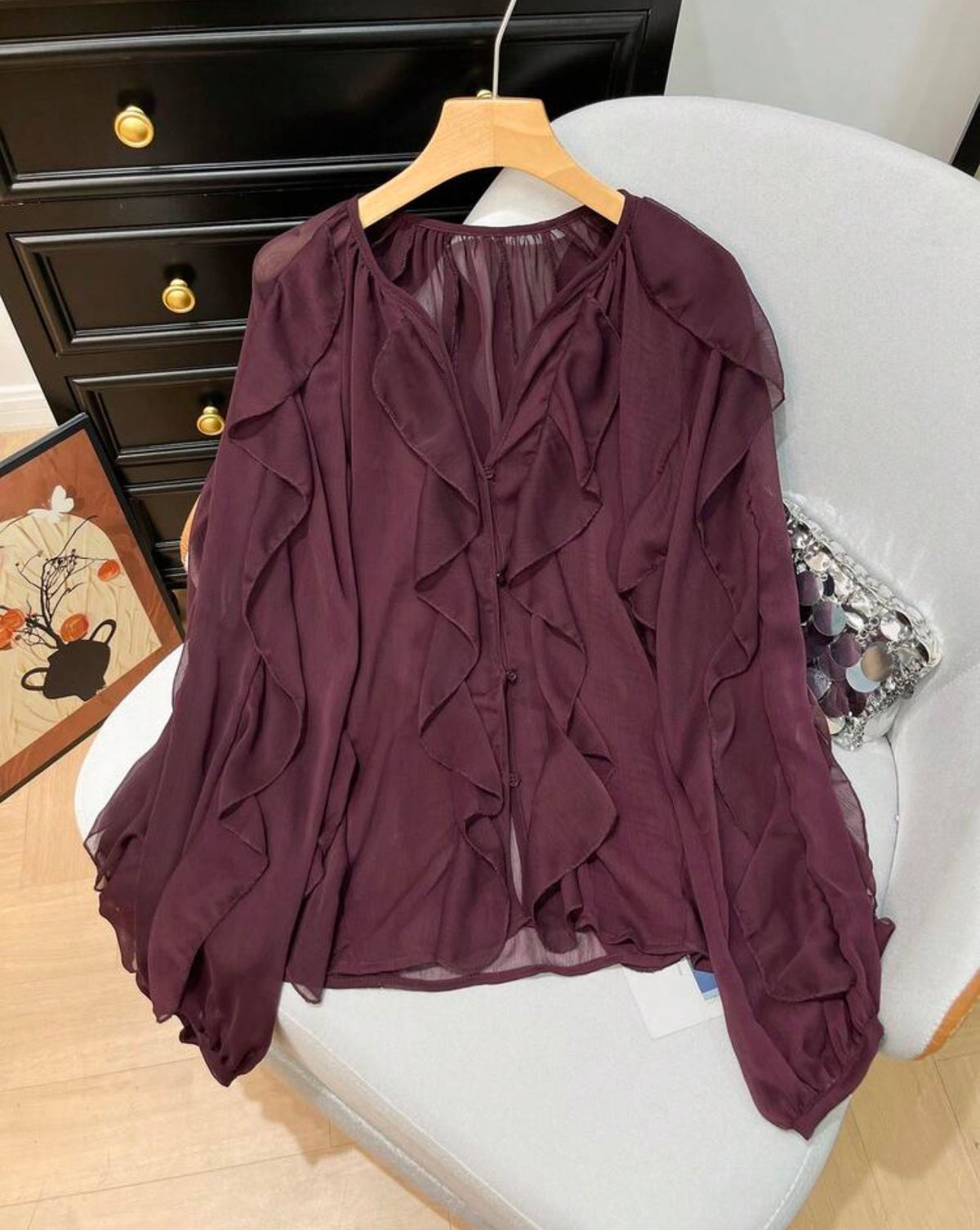 Elegant Fashion Loose Blouse