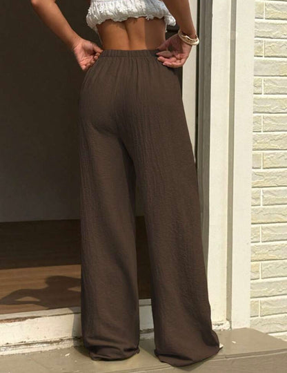 Casual vacation Straight leg pants