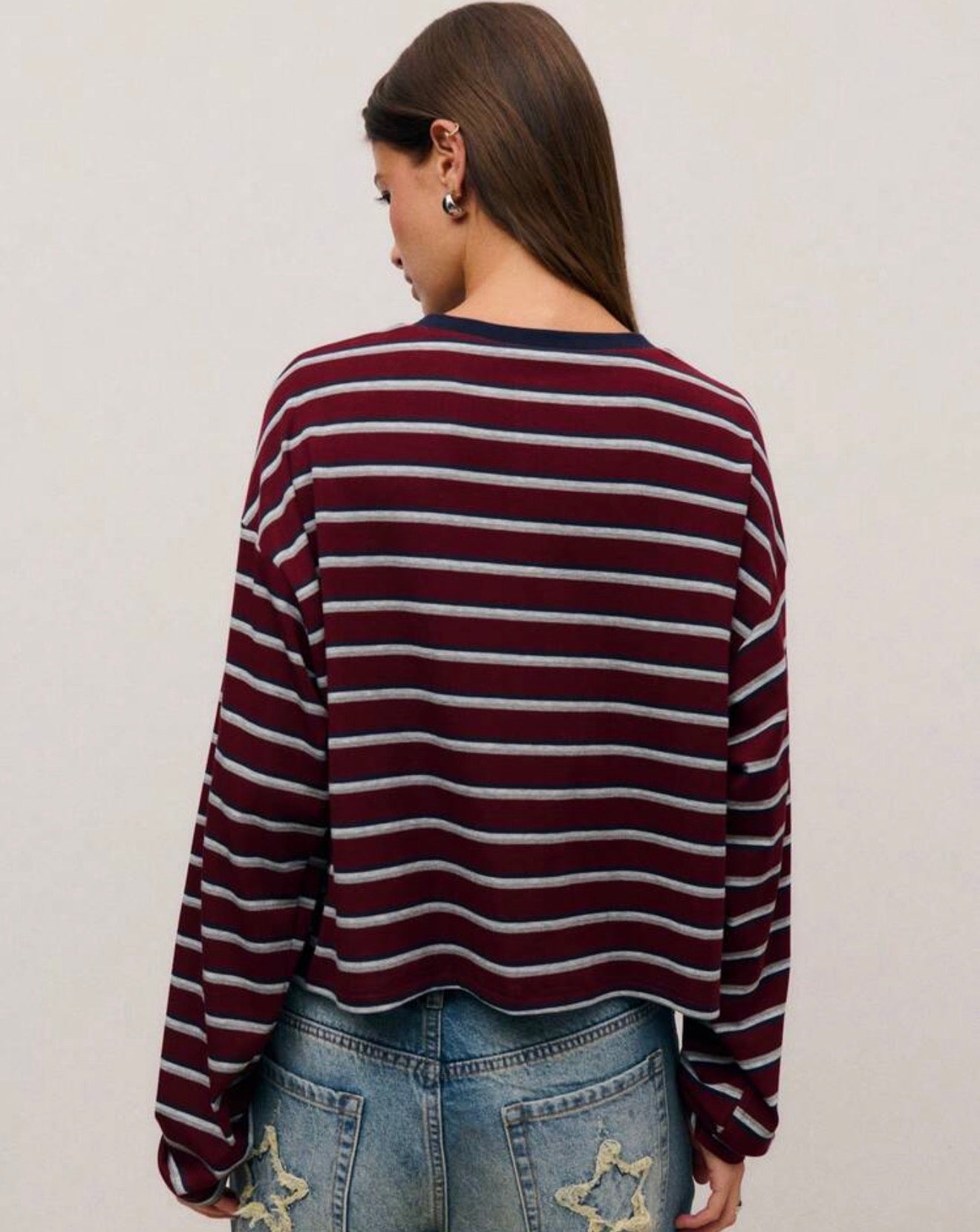 Casual  Striped top