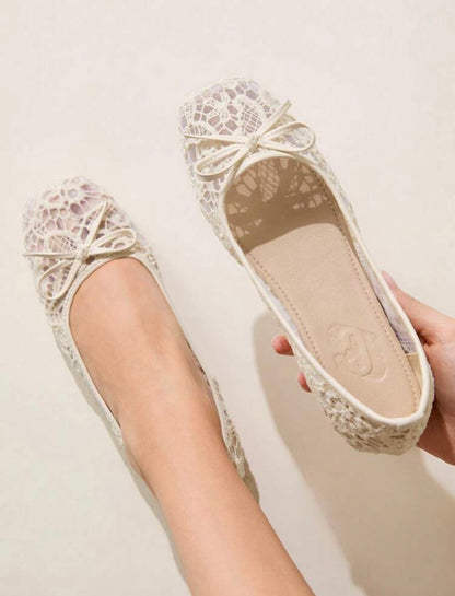 Round flat Shoes