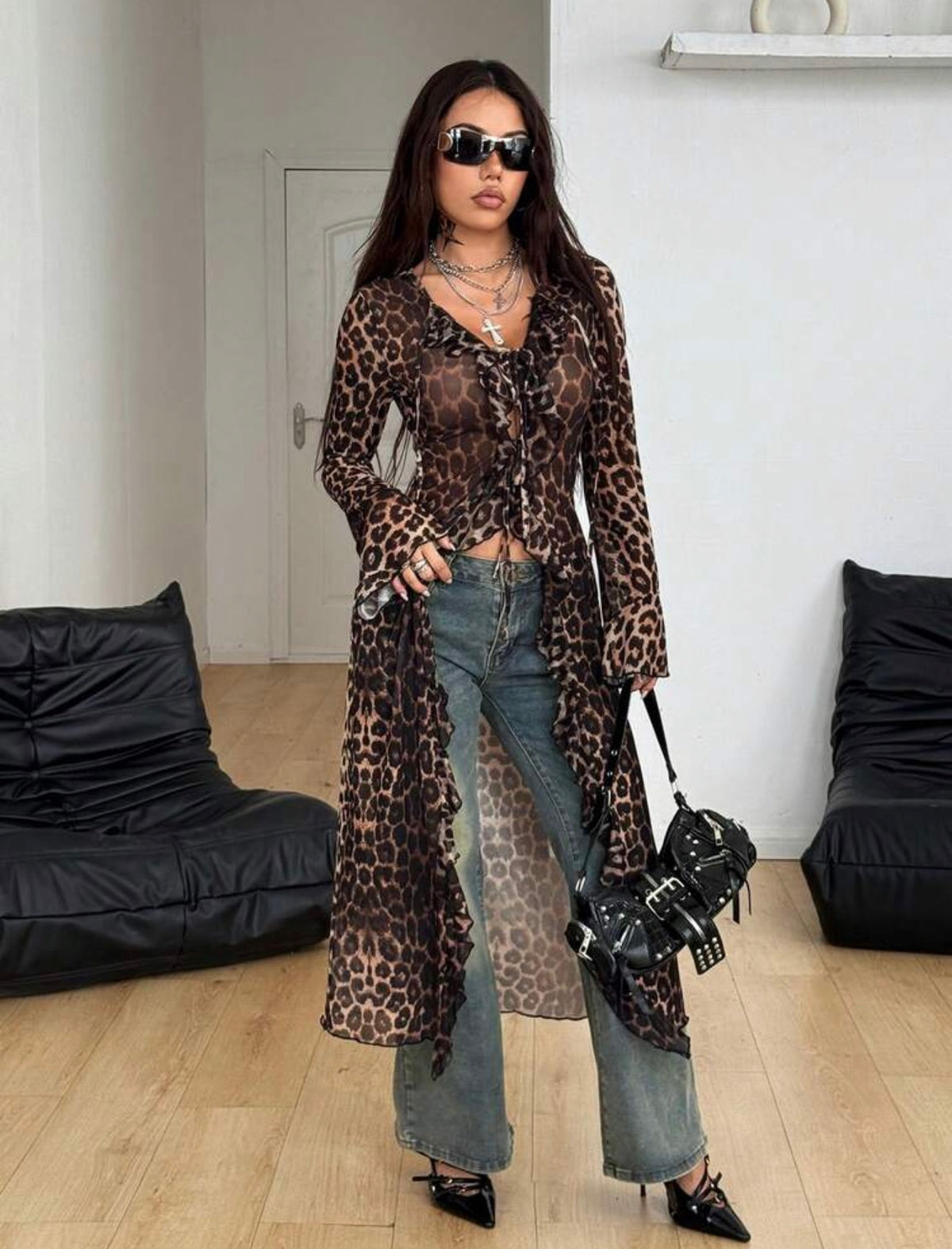 Long Tiger Blouse