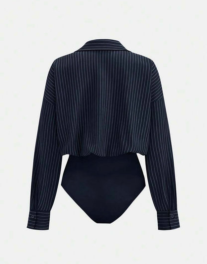 Striped Long Sleeve bodysuit