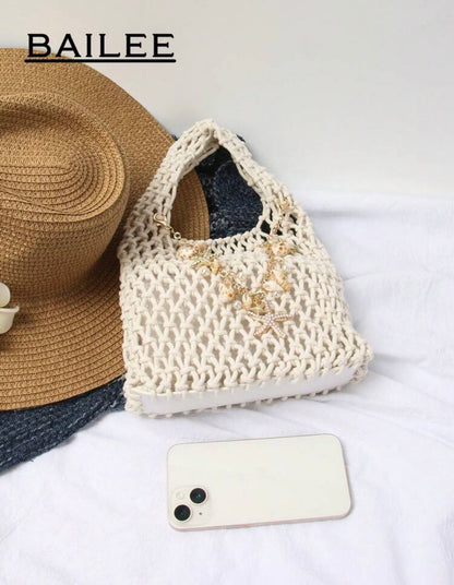 Handmade Woven tote Bag