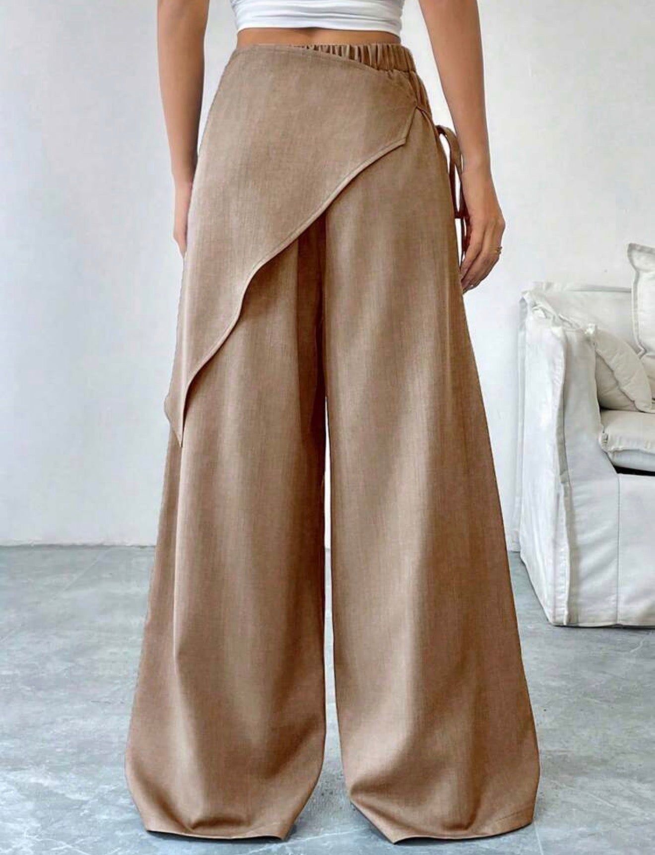 Casual solid pants