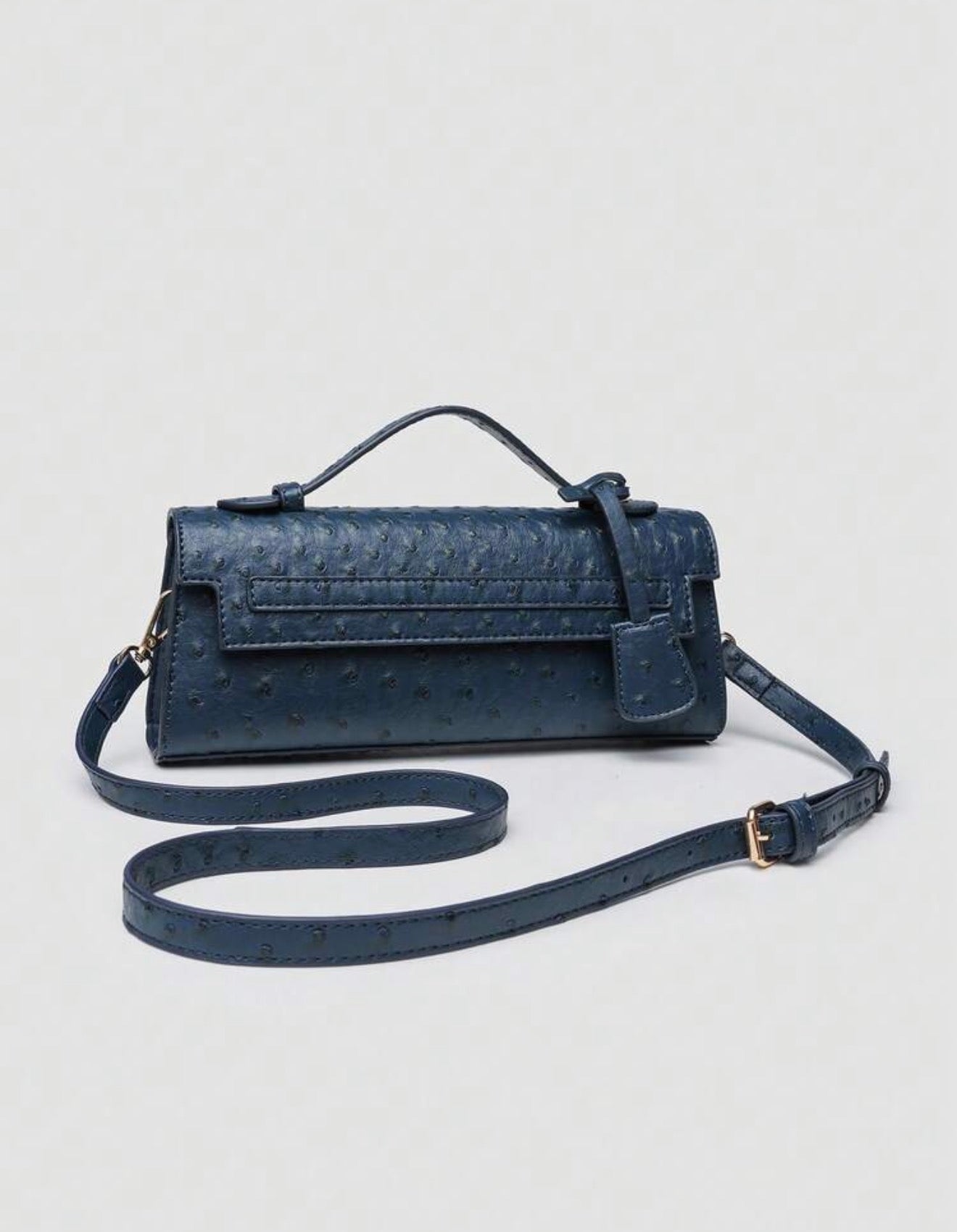 Ostrich Pattern PU  Bag