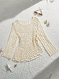 Crochet Beach Vacation blouse