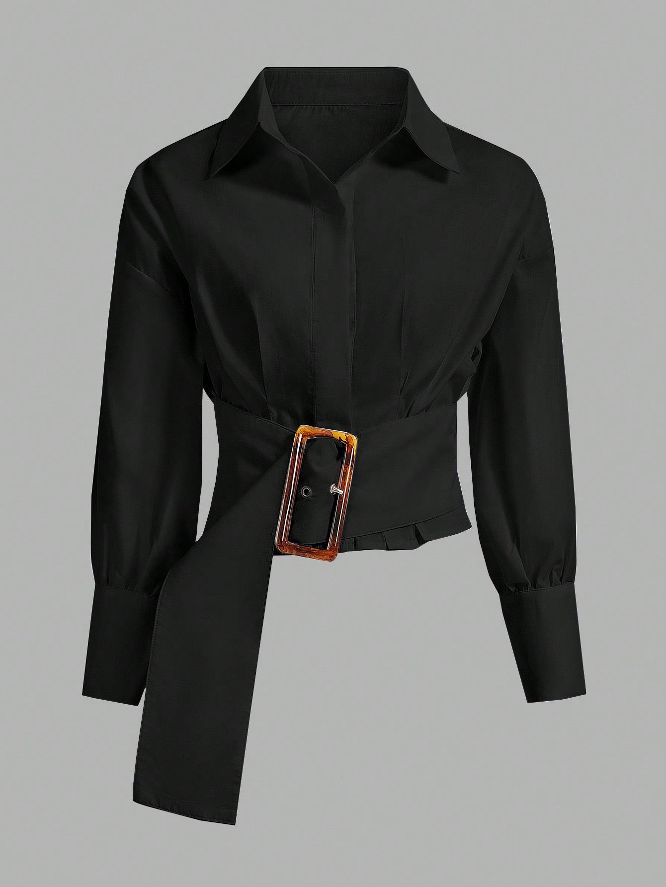 Buttoned Long Sleeve blouse