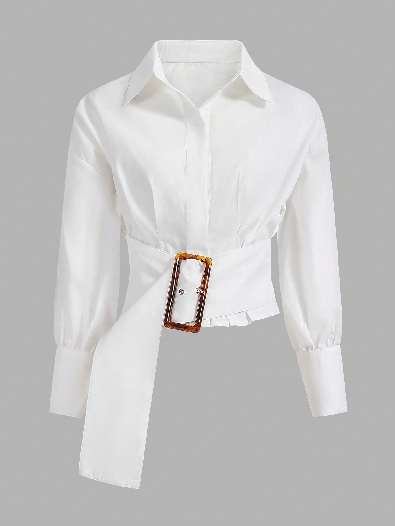 Buttoned Long Sleeve blouse