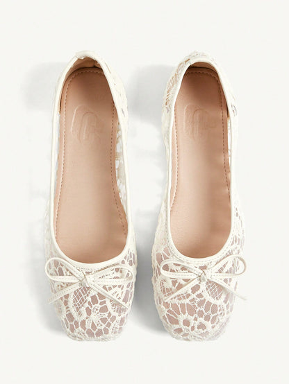 Round flat Shoes