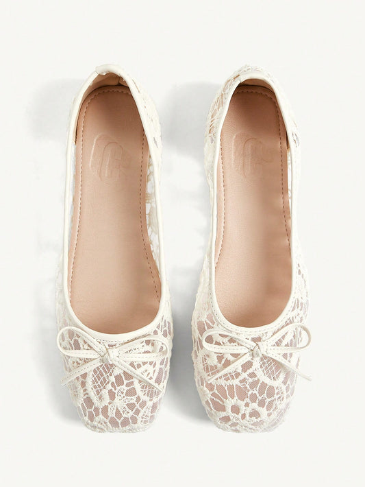 Round flat Shoes