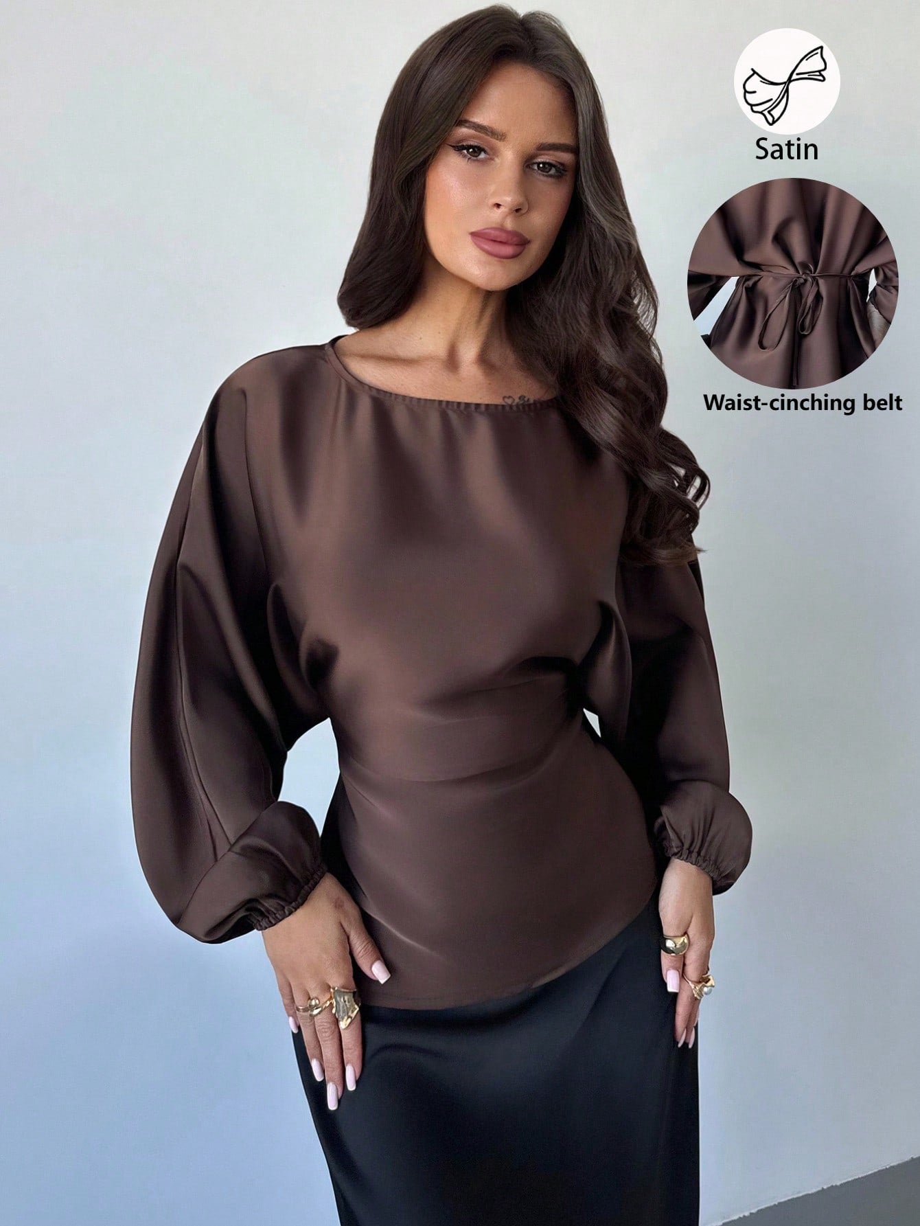 Satin blouse