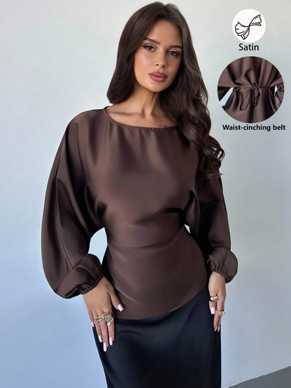 Satin blouse