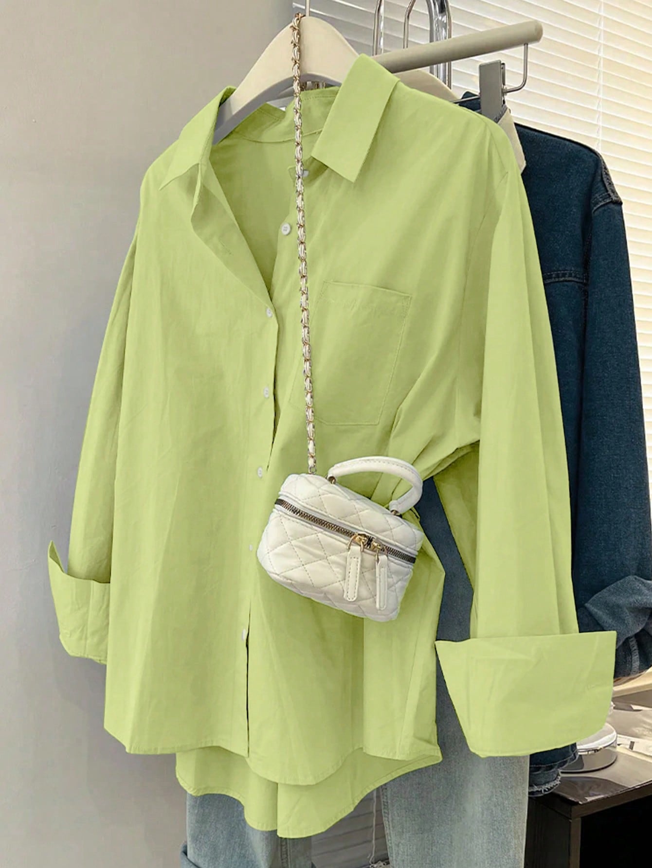 Solid Color long sleeve shirt