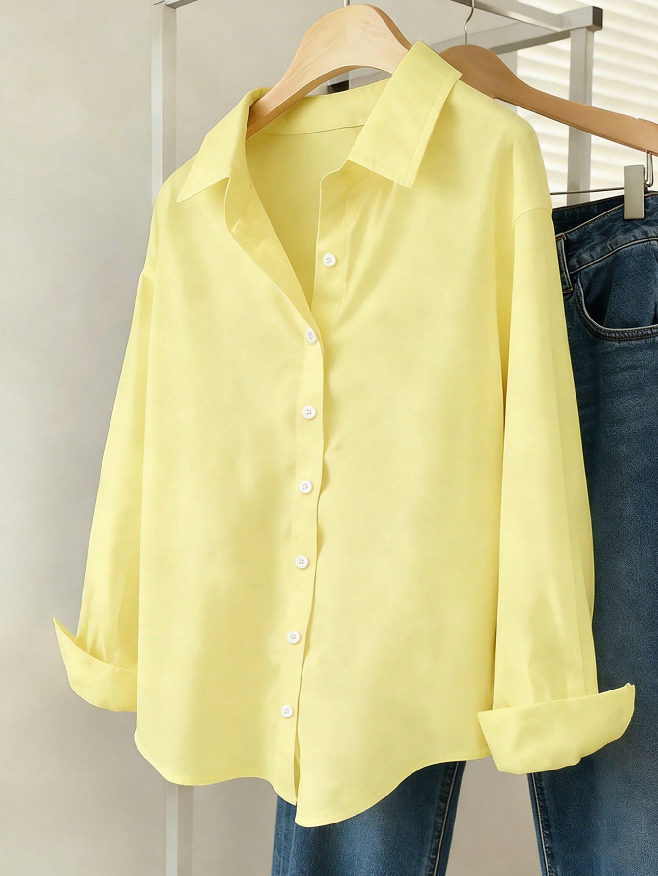 Solid Color long sleeve shirt