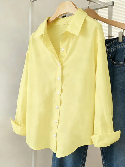 Solid Color long sleeve shirt