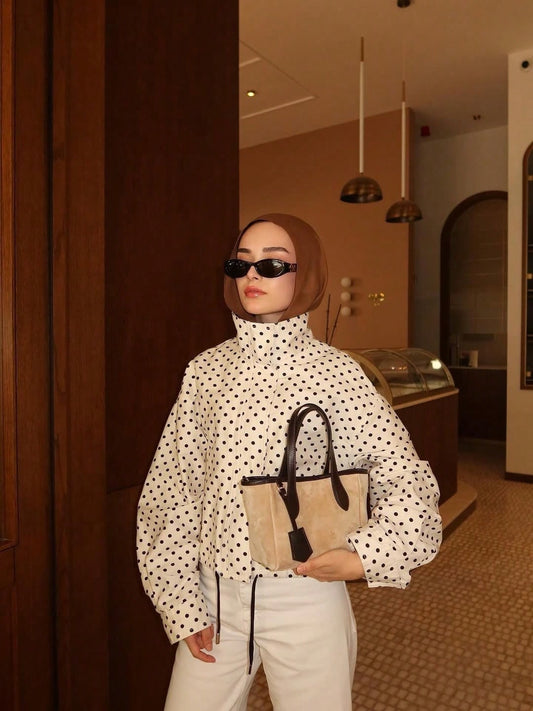 Polka dot jacket