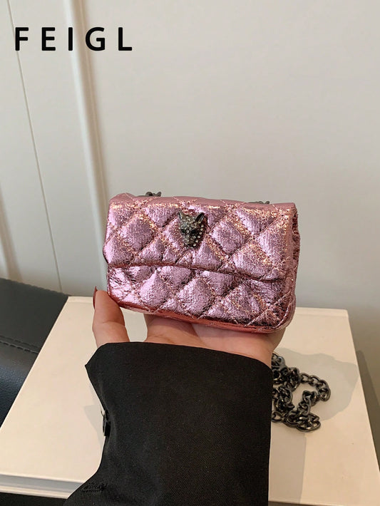 Metal mini Chain bag