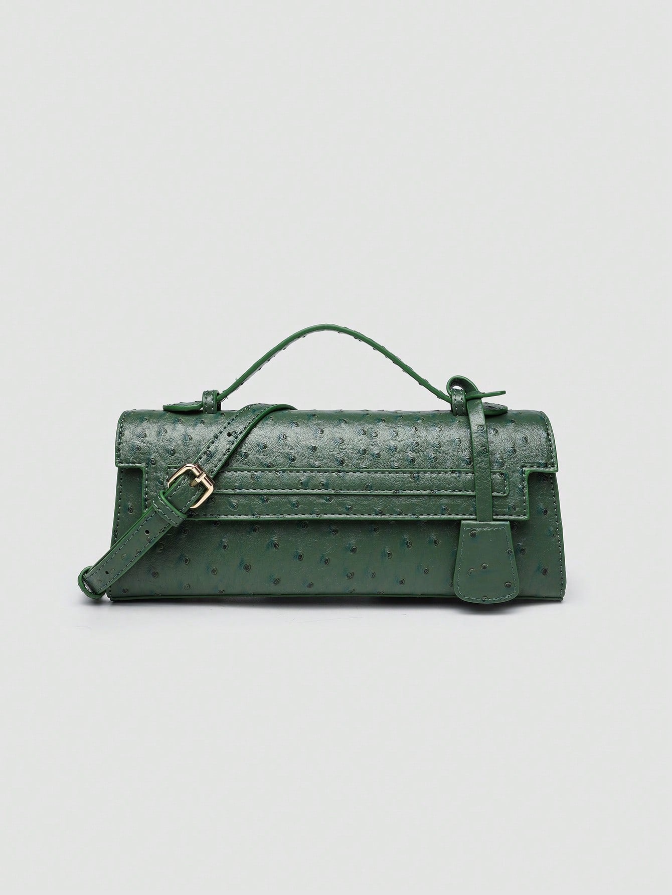 Ostrich Pattern PU  Bag