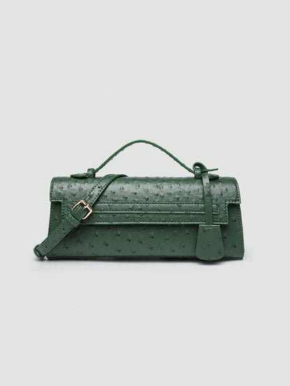 Ostrich Pattern PU  Bag