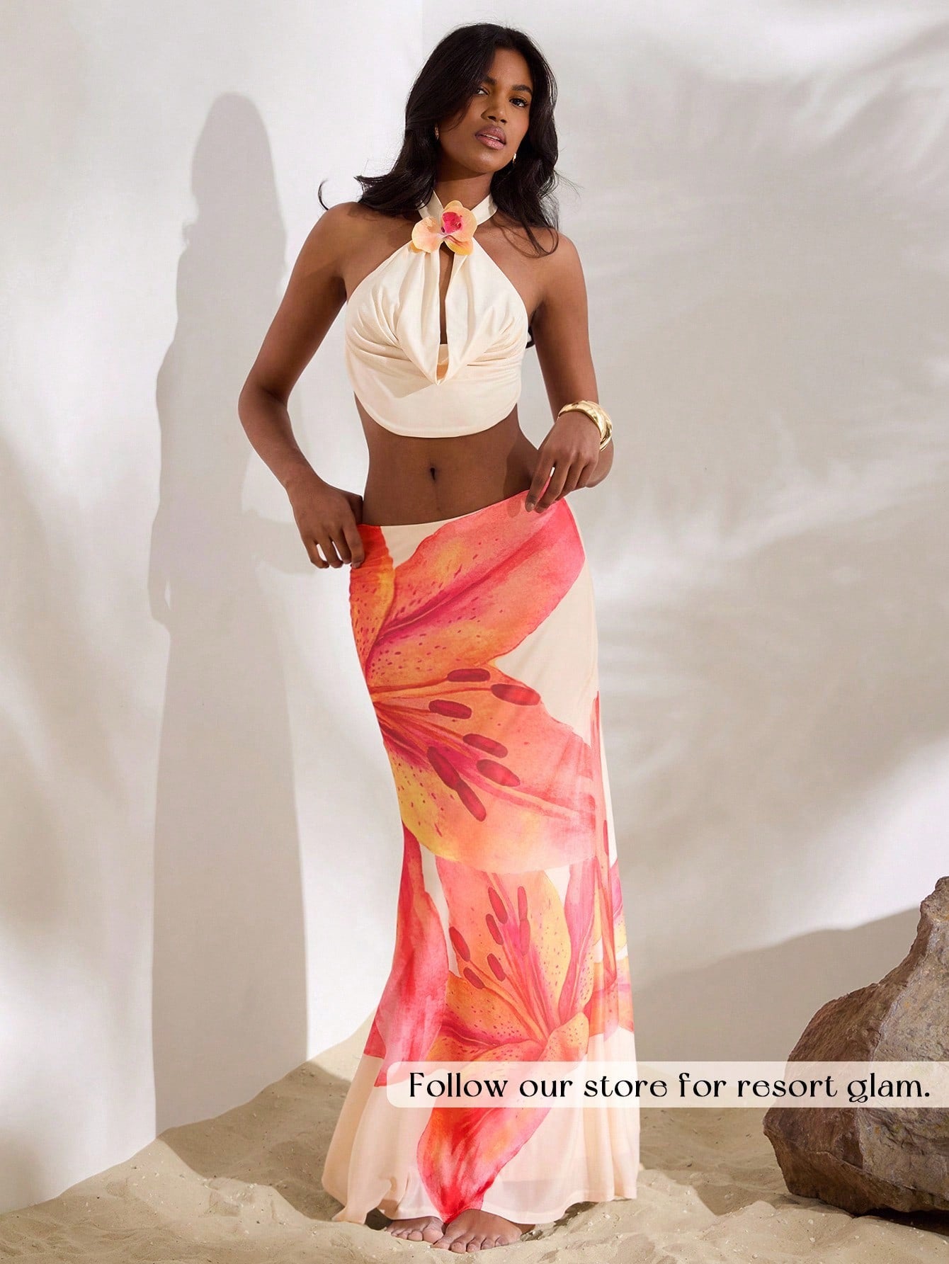 Summer Boho Beach Skirt