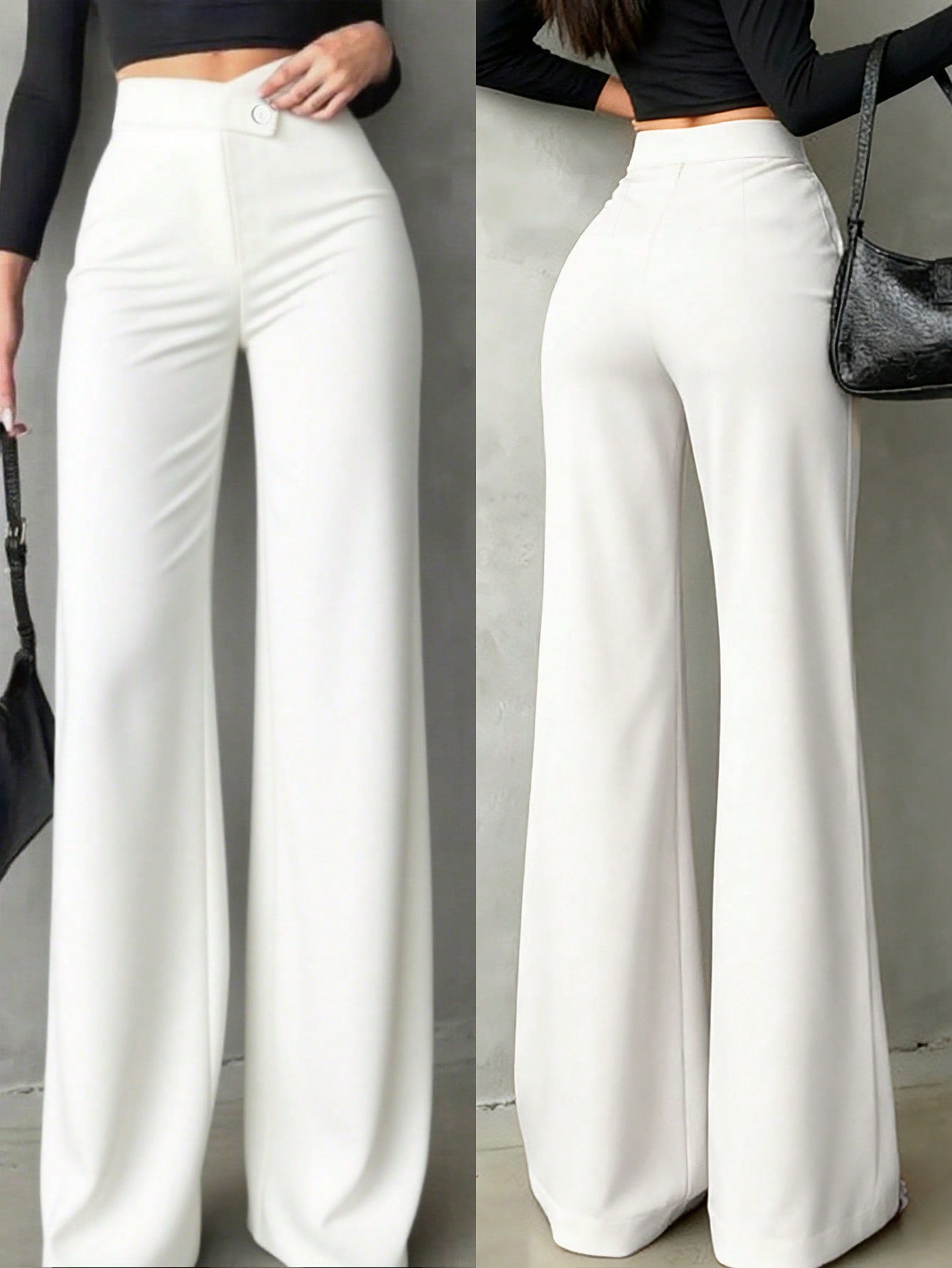 Casual elegant Straight leg pants