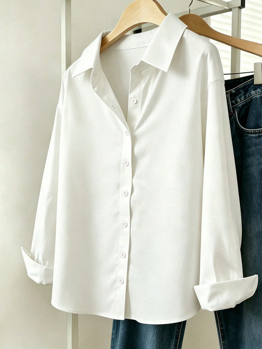 Solid Color long sleeve shirt