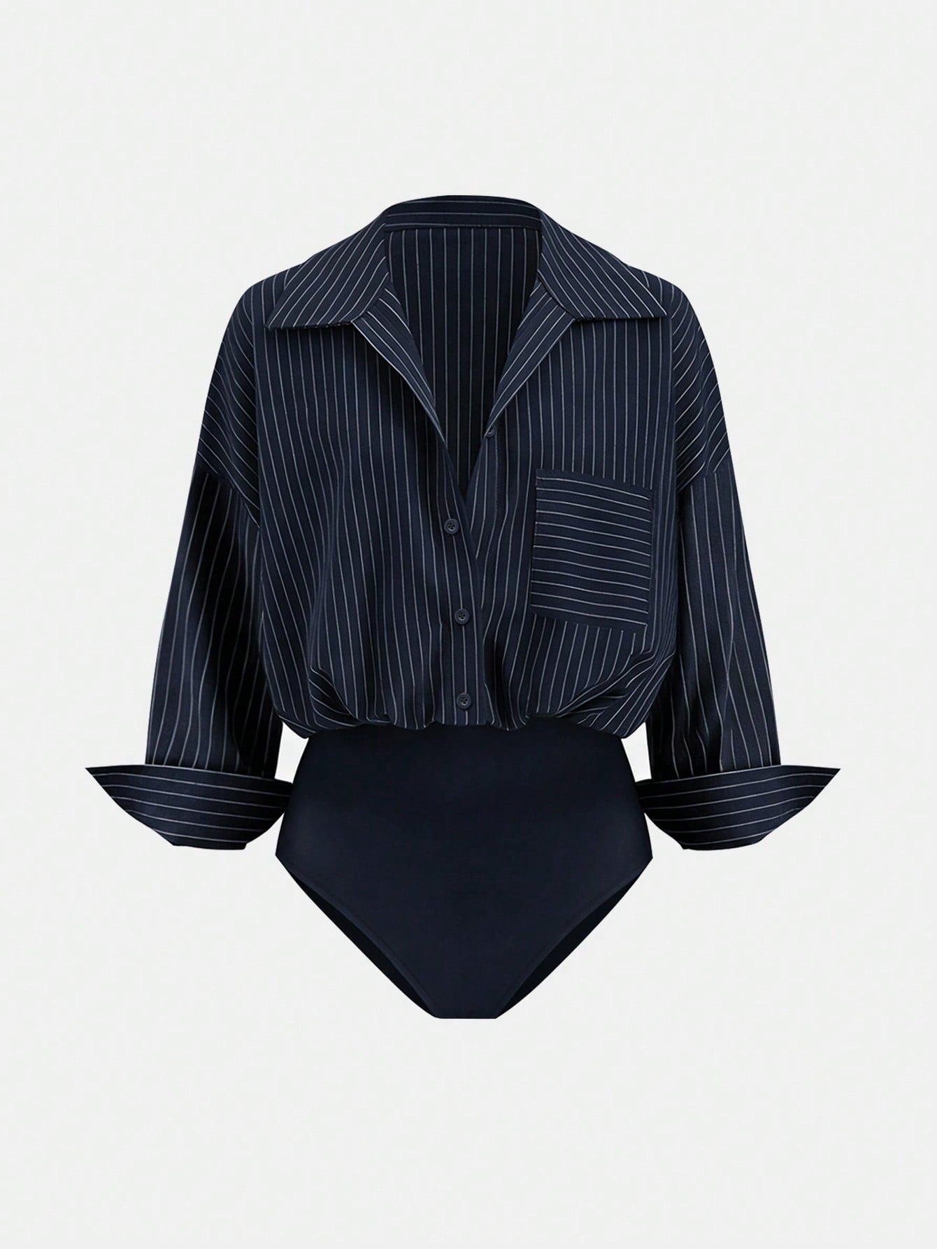 Striped Long Sleeve bodysuit