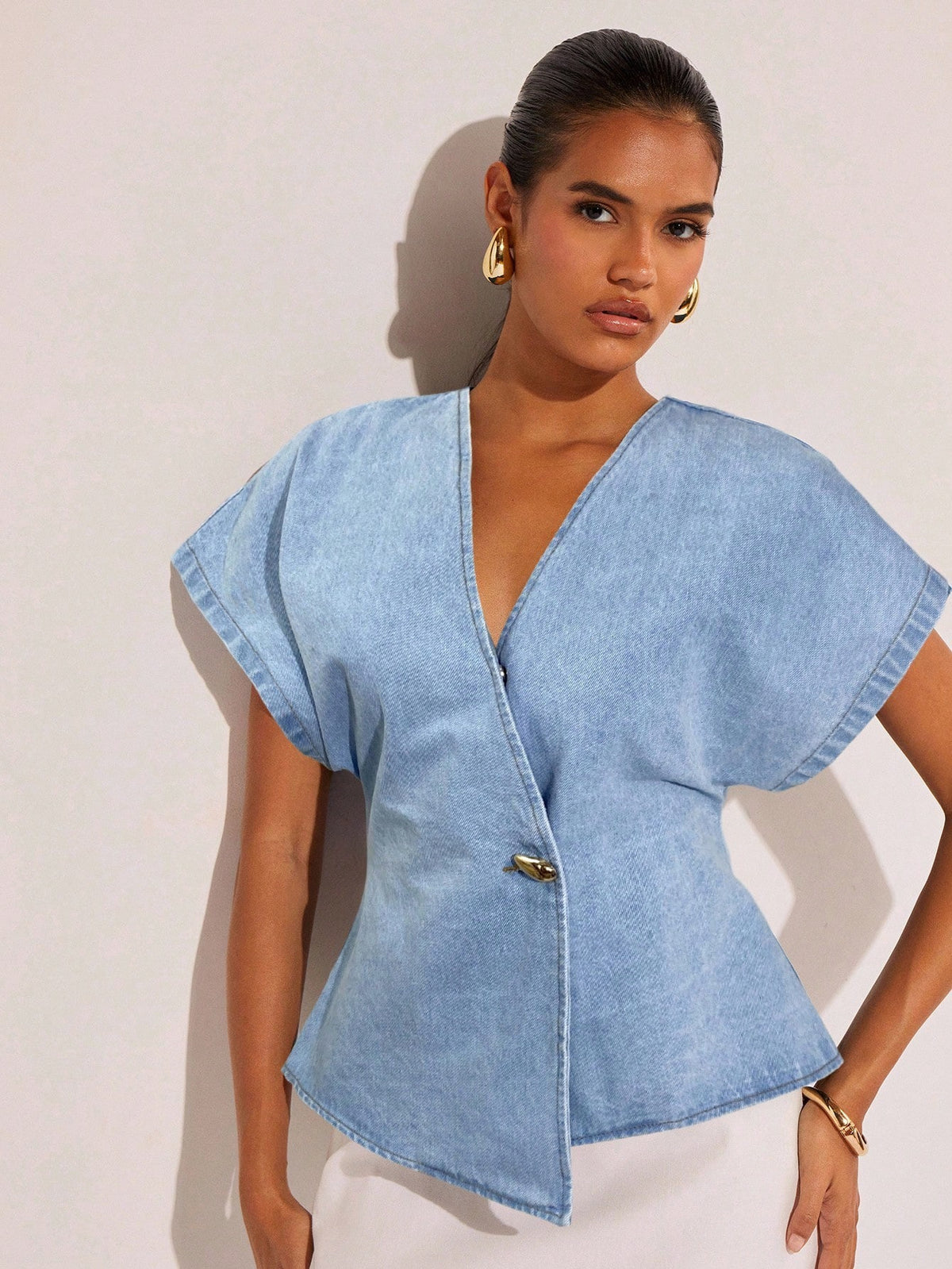 Denim Women’s Single button jacket