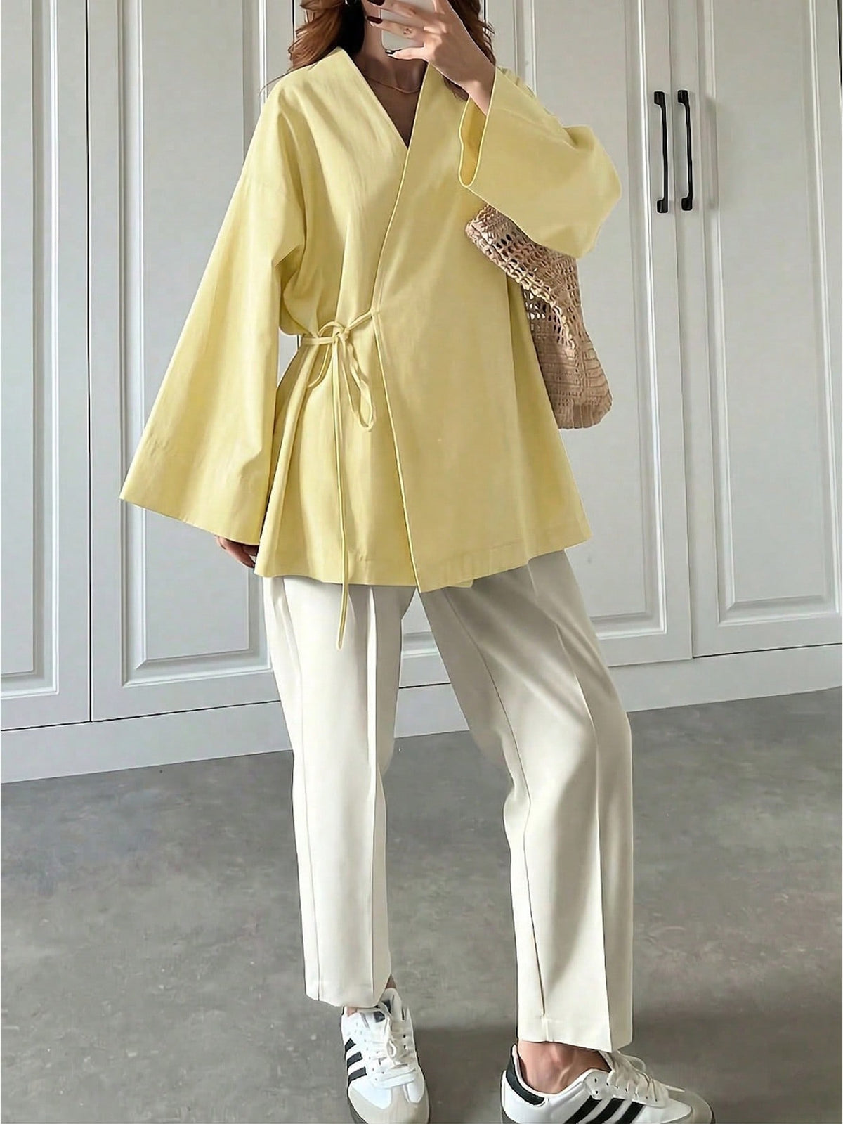 Minimalist Long Sleeve Blouse