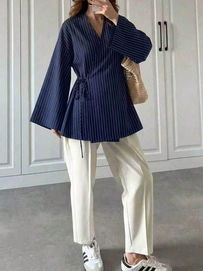 Minimalist Long Sleeve Blouse