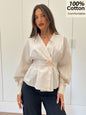 Siren Gaze Stylish cotton Blouse