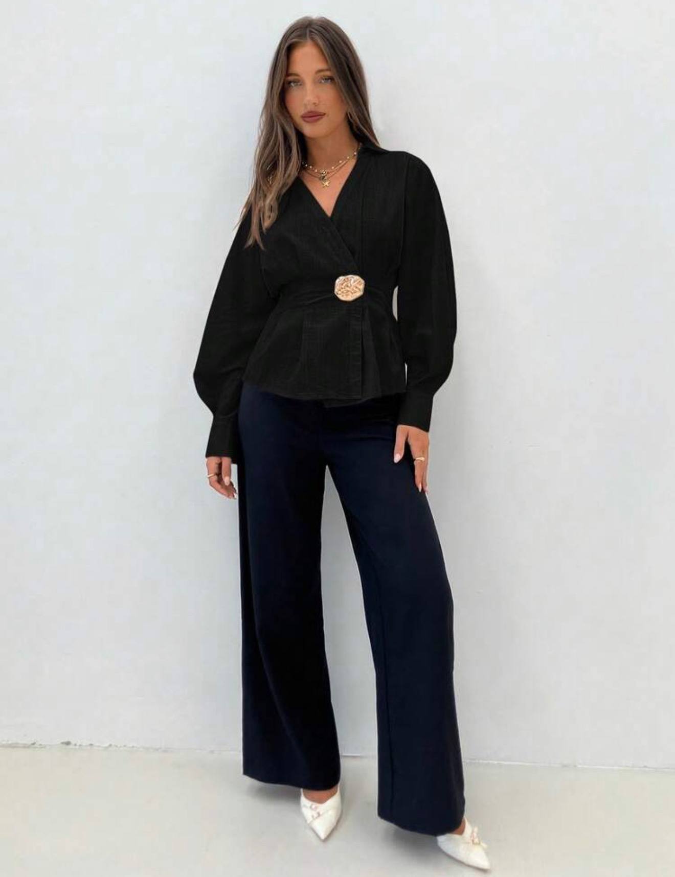 Siren Gaze Stylish cotton Blouse